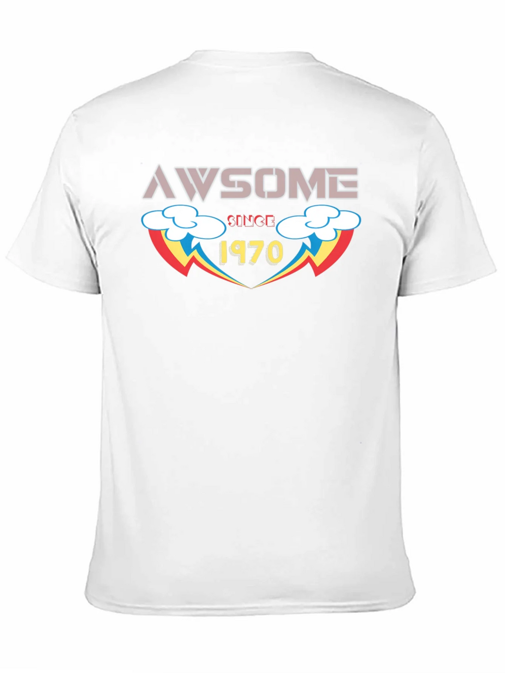 Awesome Since 1970 T-Shirt - Retro Birthday Gift