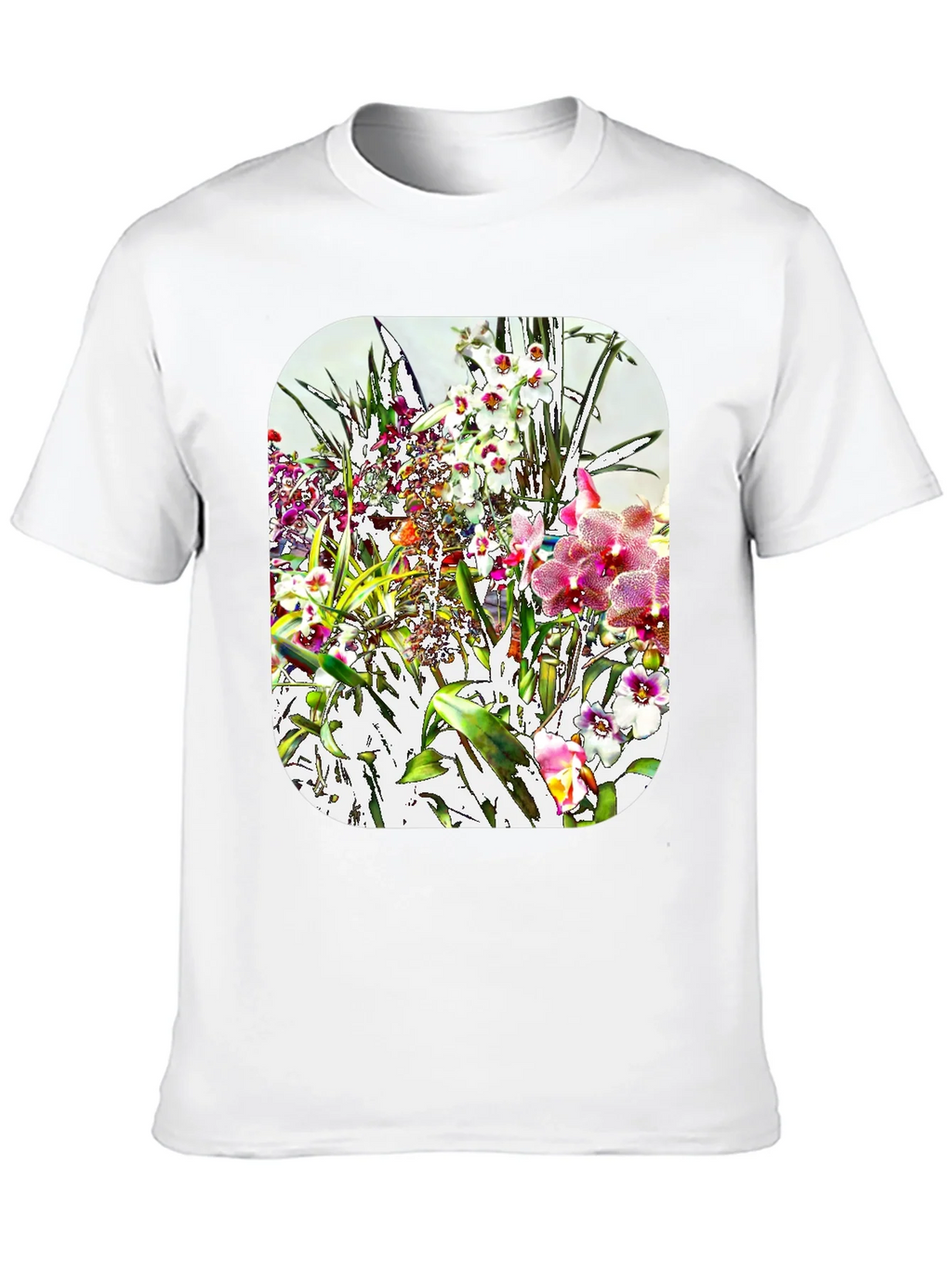 Floral Design T-Shirt