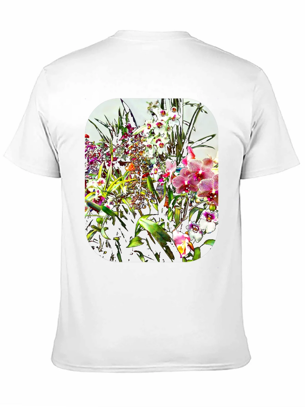 Floral Design T-Shirt