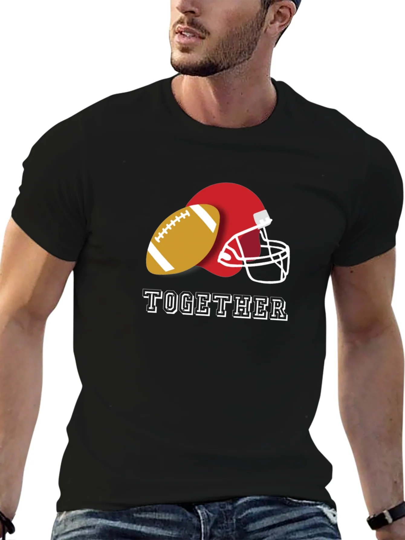 Football Together Graphic Tee