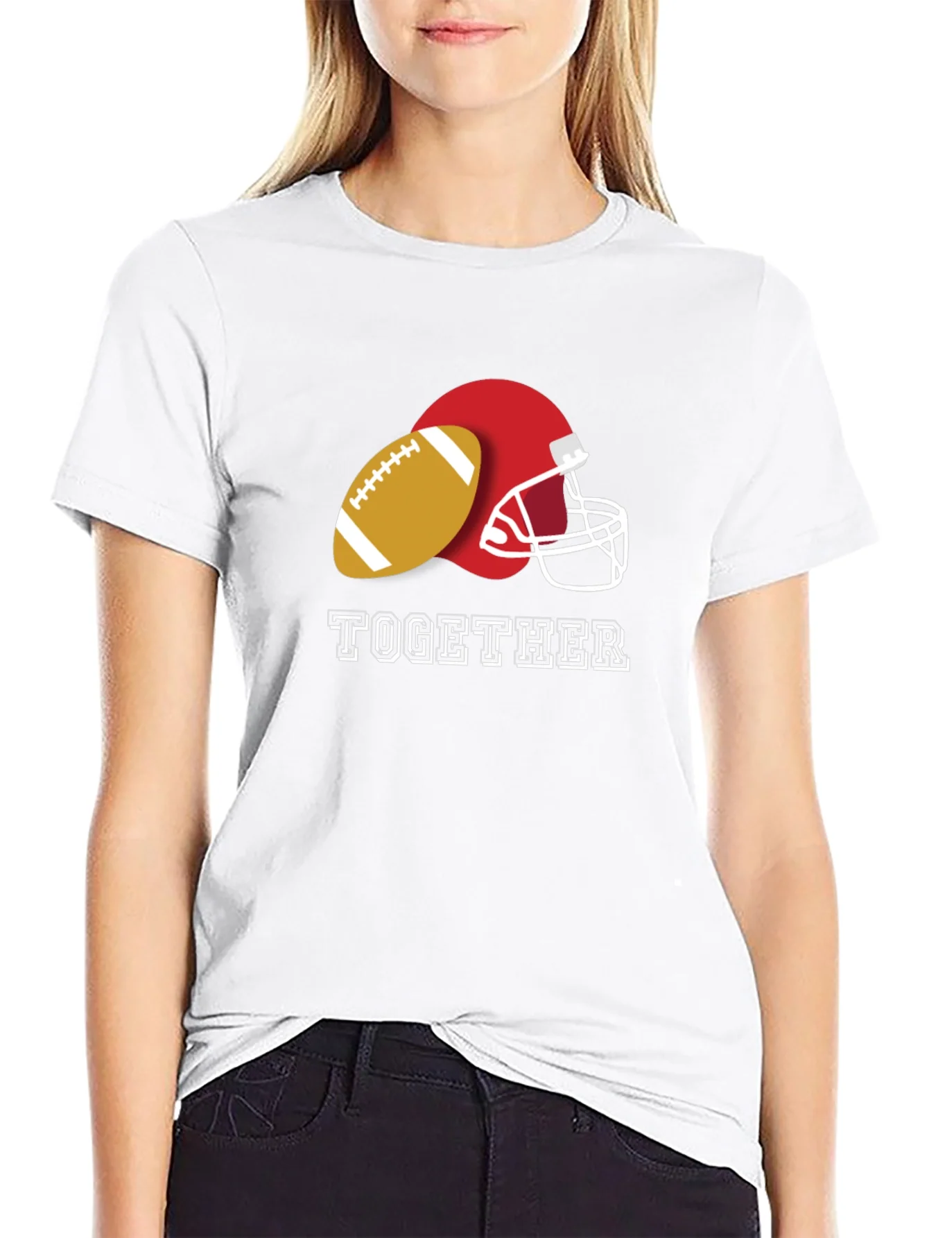 Football Together Graphic Tee
