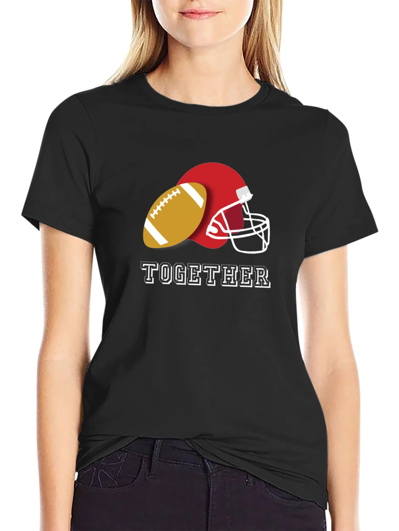 Football Together Graphic Tee
