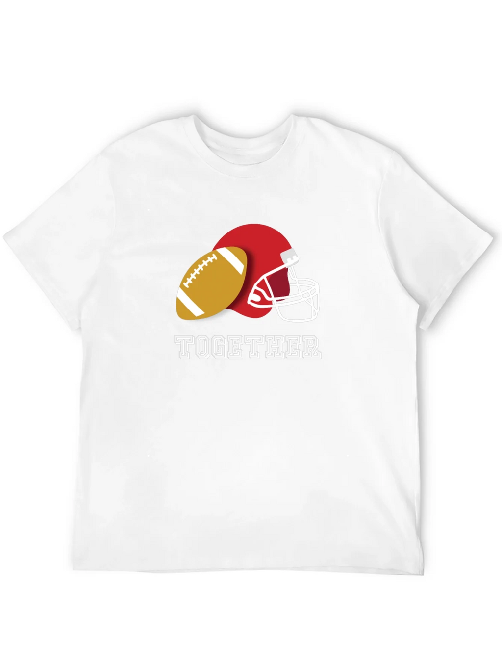 Football Together Graphic Tee