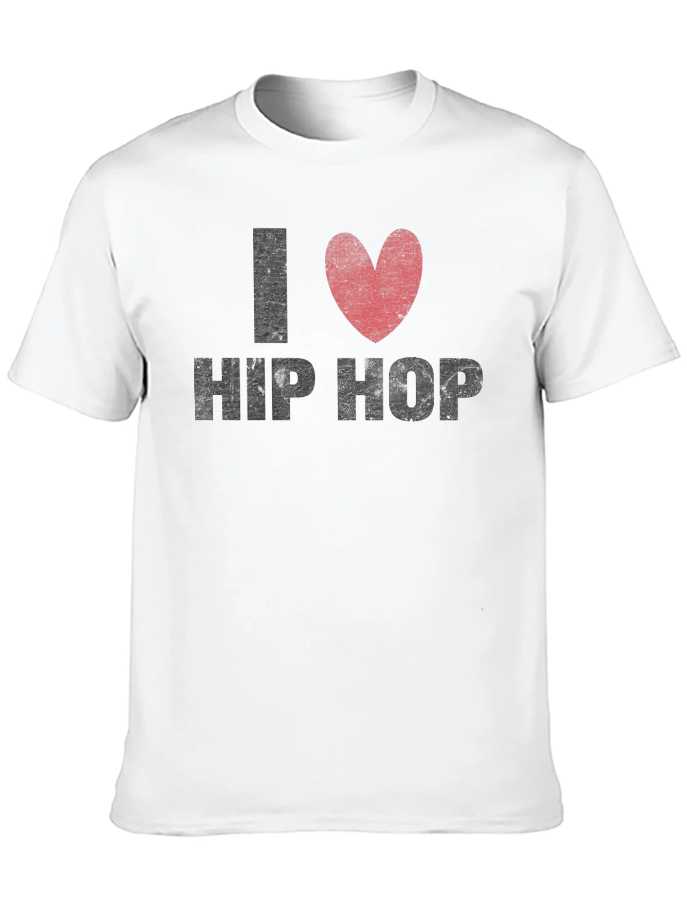 I Love Hip Hop Graphic Tee - Black T-Shirt