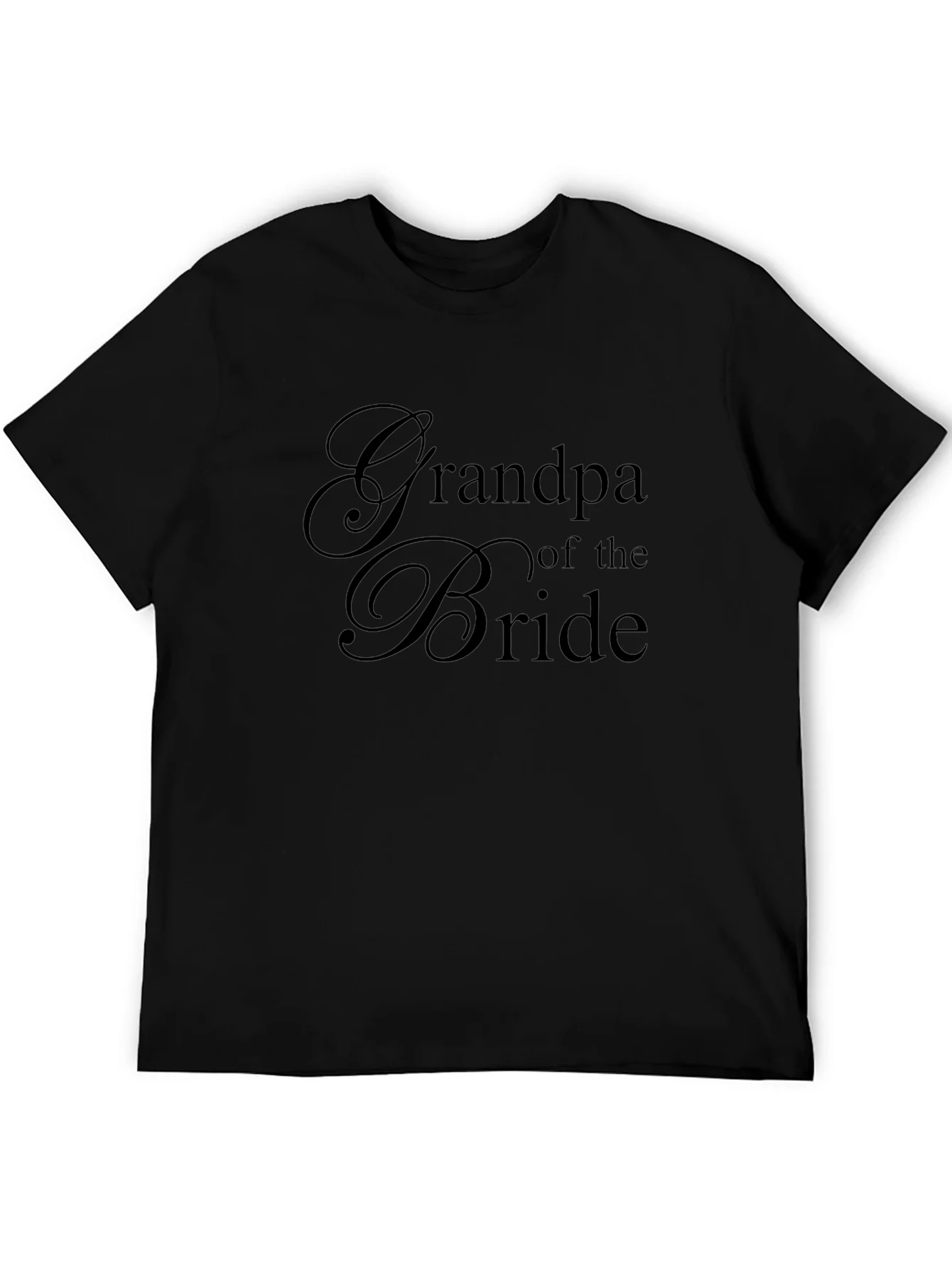 Grandpa of the Bride Wedding T-Shirt