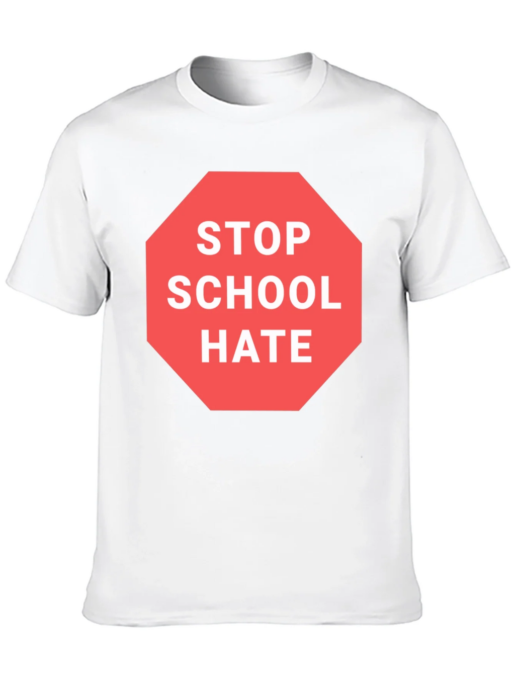 Stop School Hate Graphic T-Shirt
