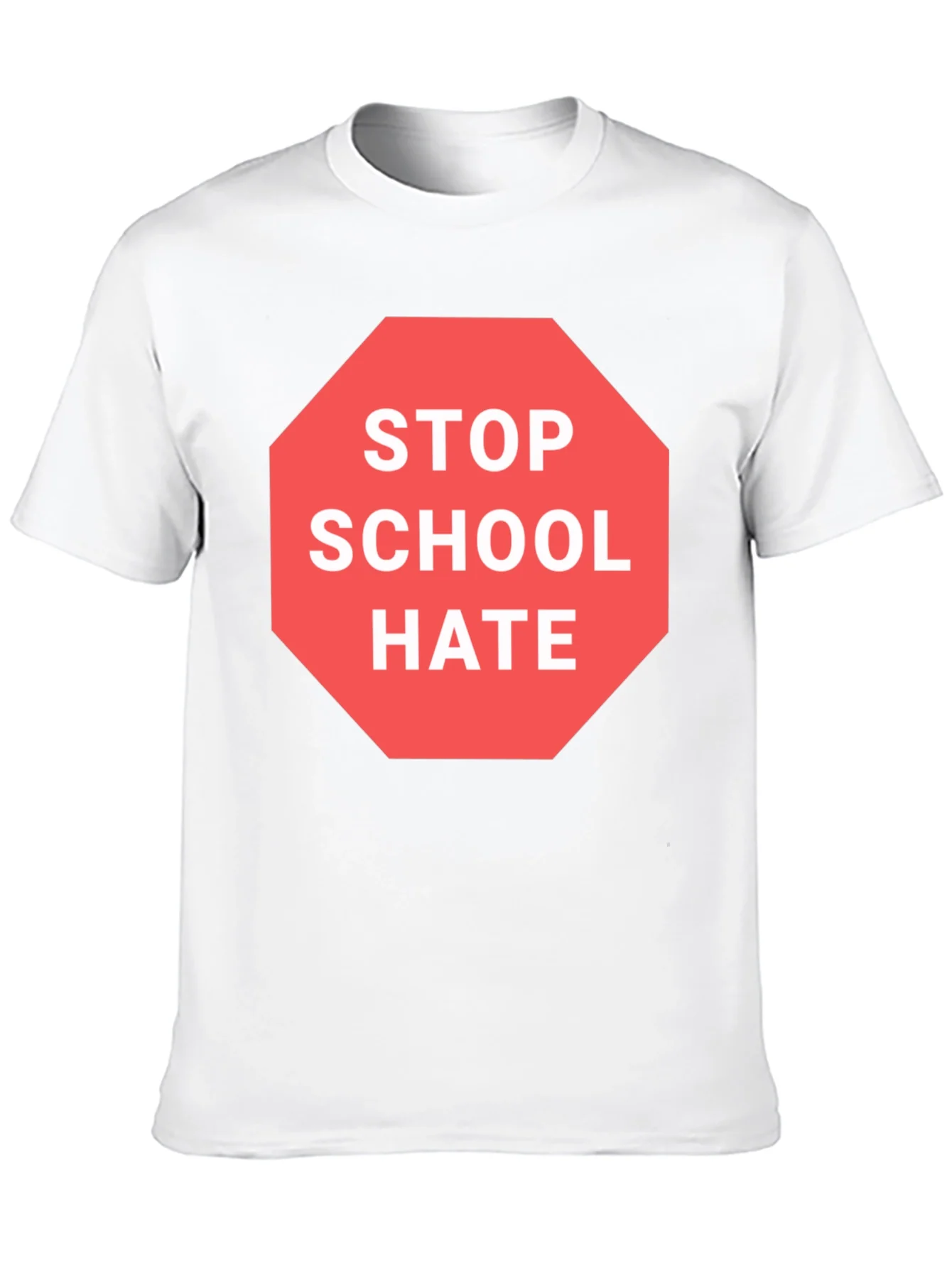 Stop School Hate Graphic T-Shirt