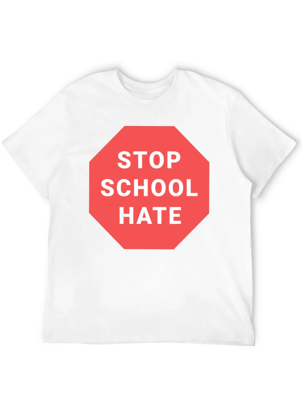 Stop School Hate Graphic T-Shirt