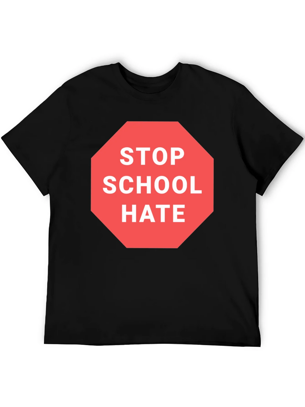 Stop School Hate Graphic T-Shirt