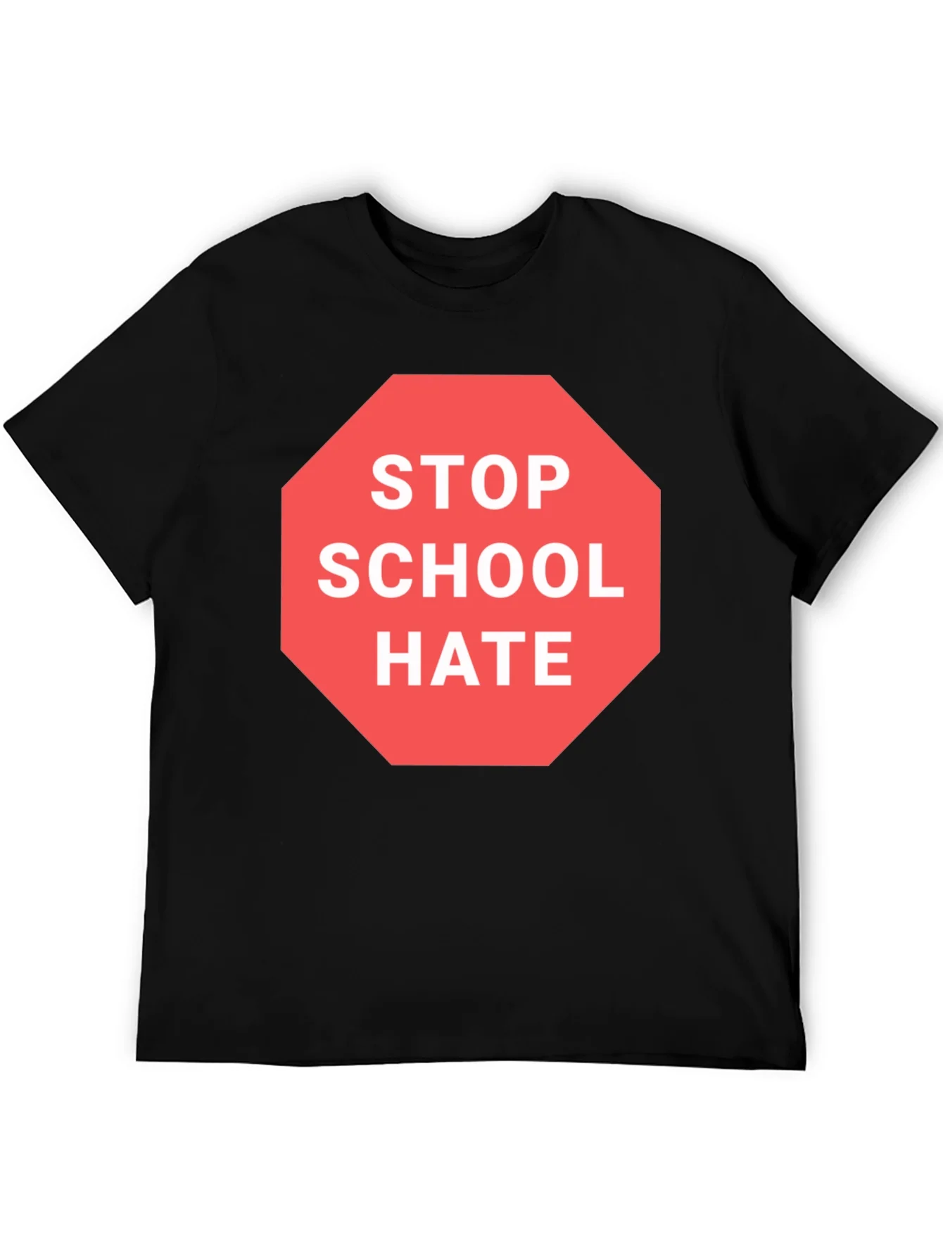 Stop School Hate Graphic T-Shirt