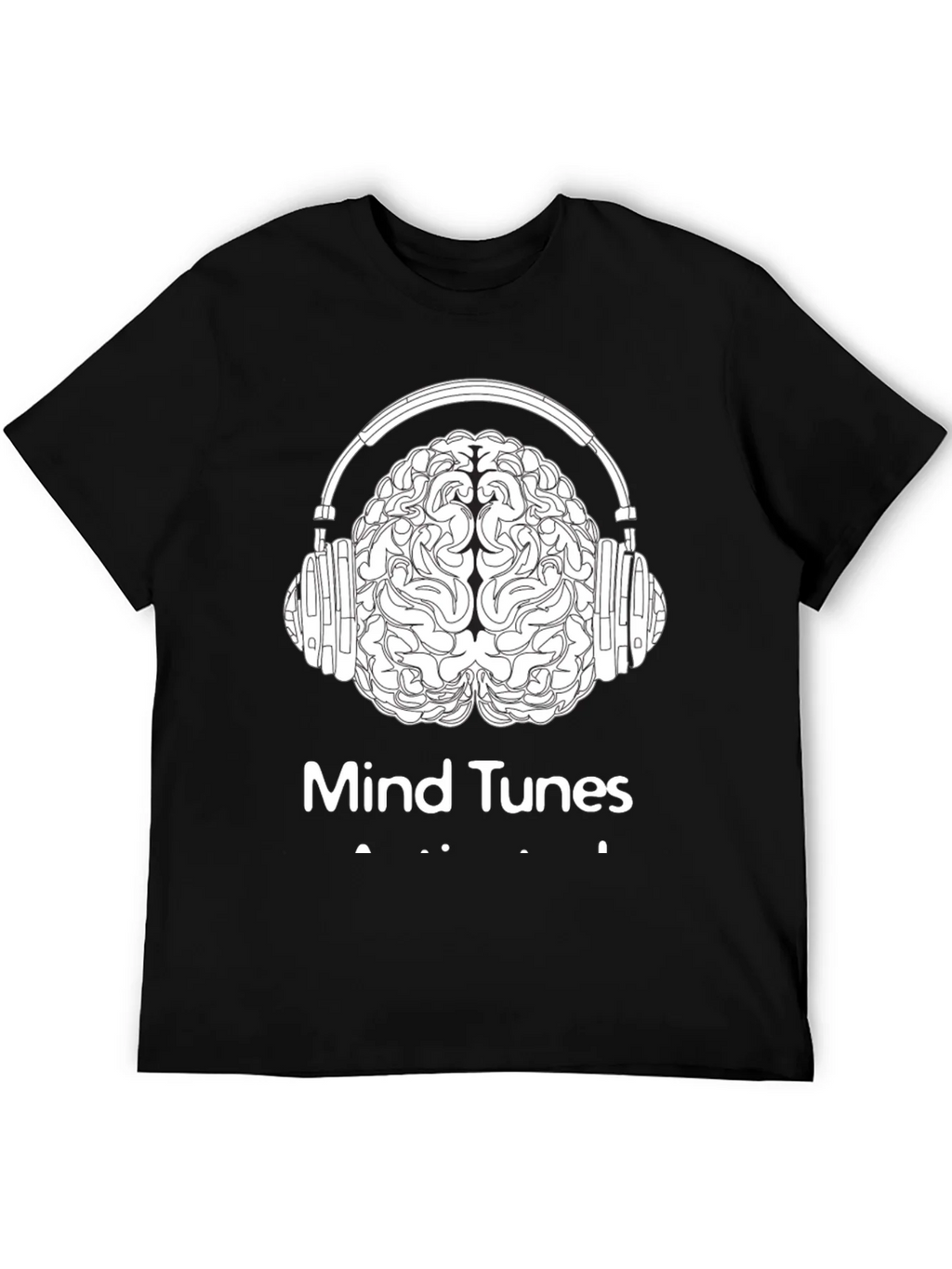 Mind Tunes Graphic T-Shirt - Music & Brains