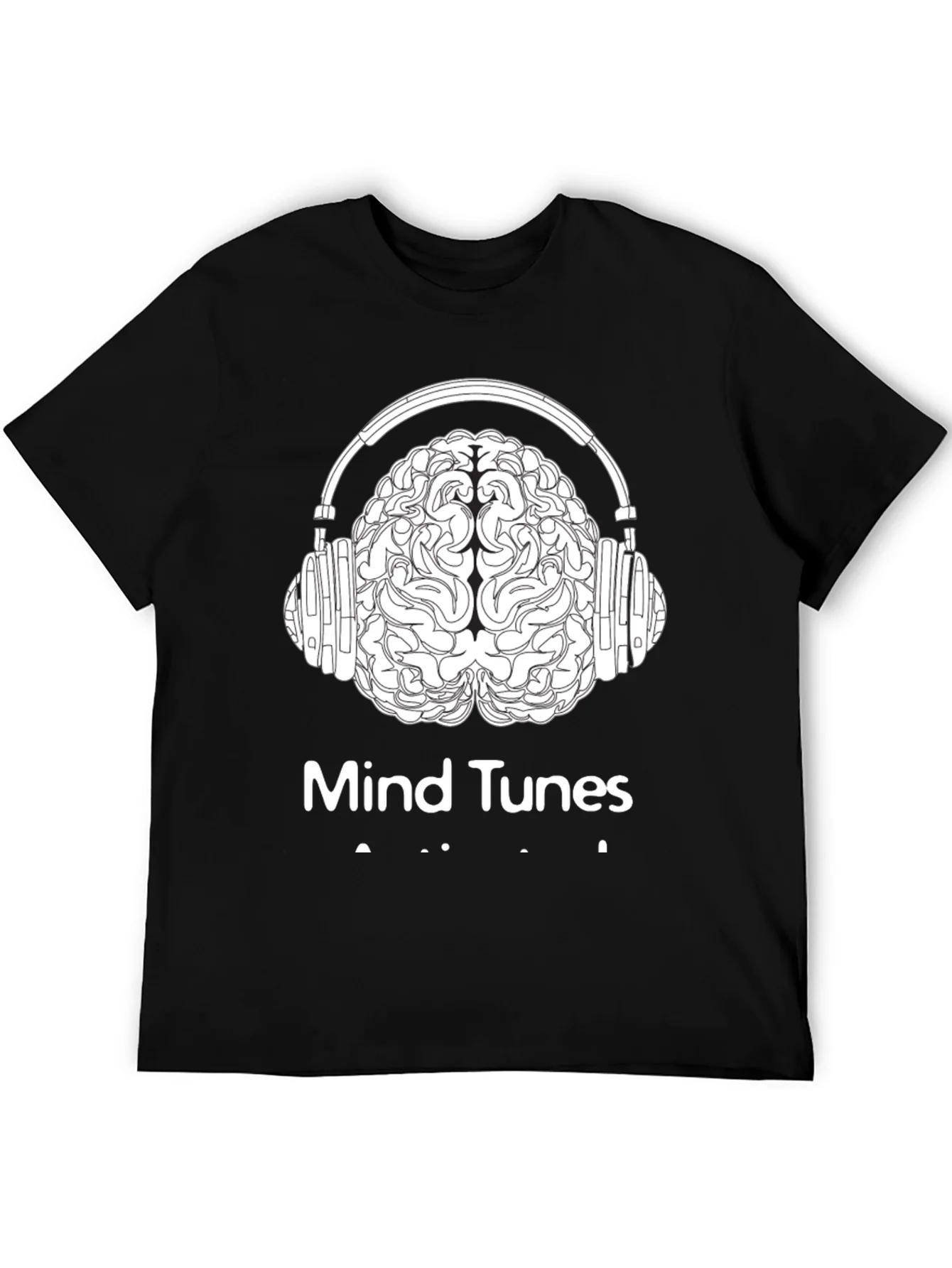 Mind Tunes Graphic T-Shirt - Music & Brains