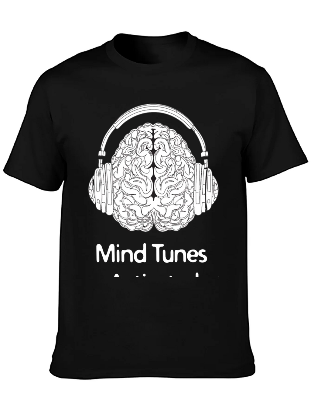 Mind Tunes Graphic T-Shirt - Music & Brains