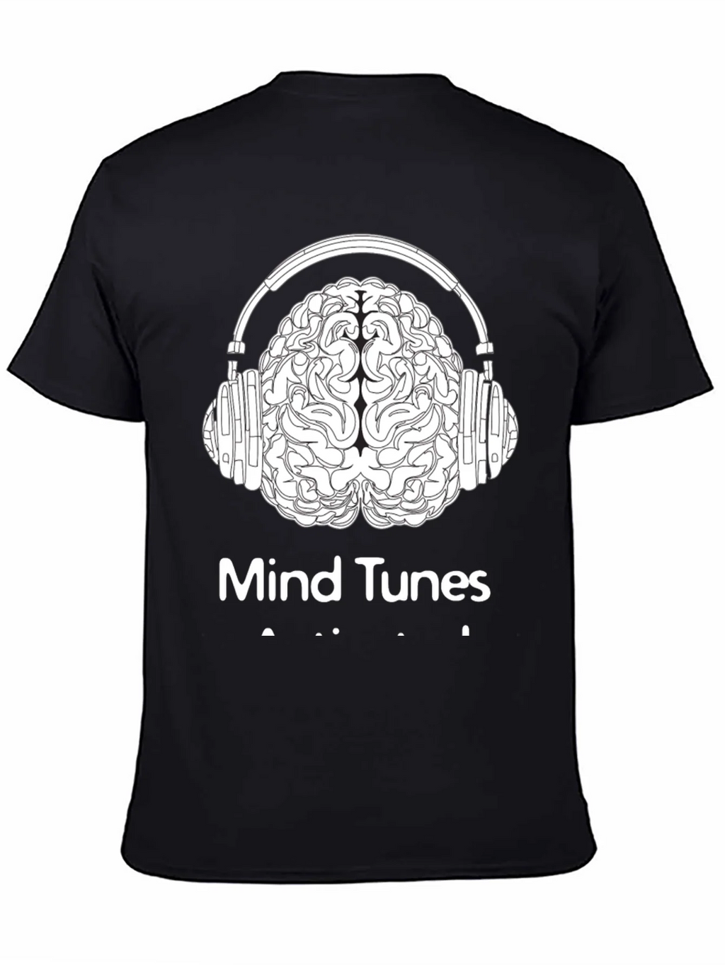 Mind Tunes Graphic T-Shirt - Music & Brains