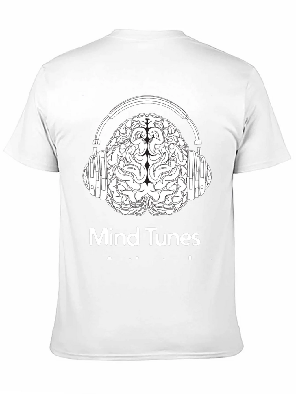 Mind Tunes Graphic T-Shirt - Music & Brains
