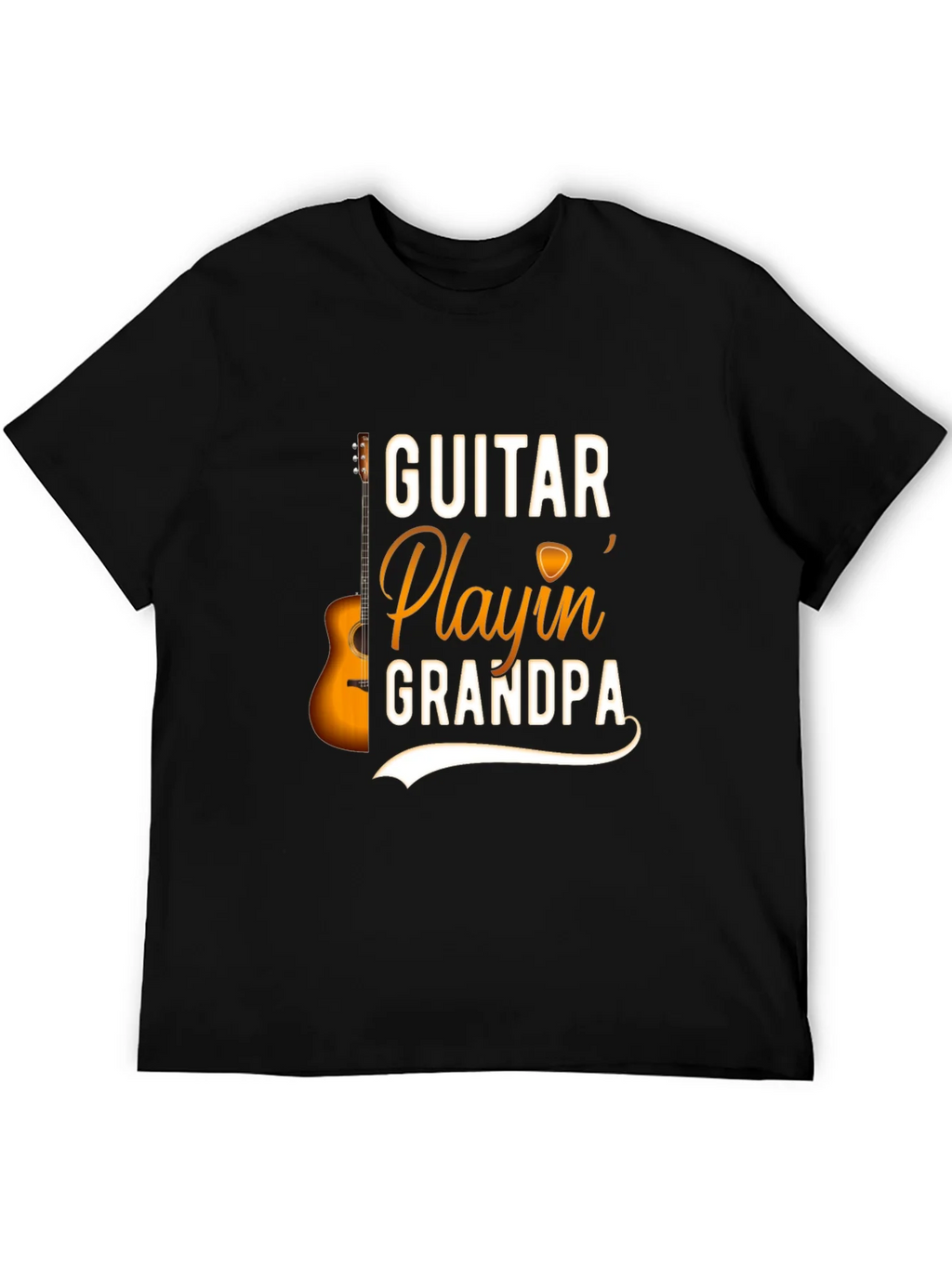Guitar Playin Grandpa T-Shirt - Music Lover Gift