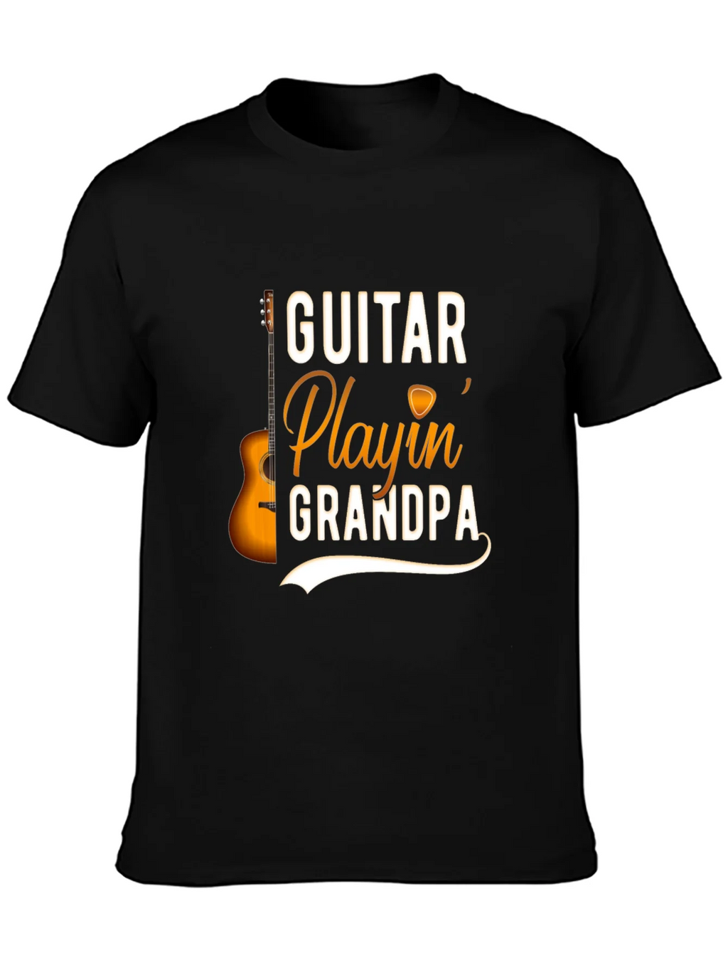 Guitar Playin Grandpa T-Shirt - Music Lover Gift