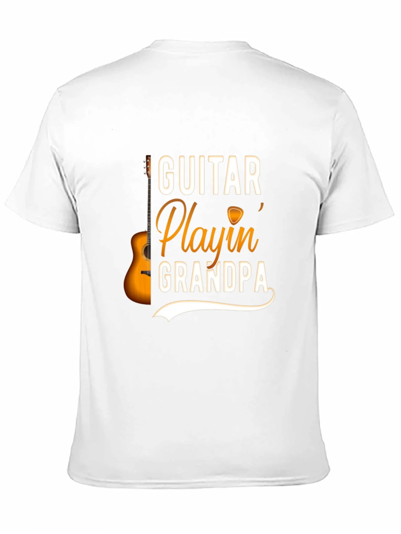 Guitar Playin Grandpa T-Shirt - Music Lover Gift