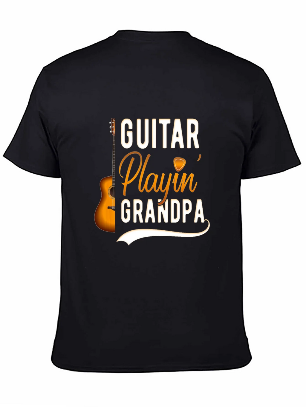 Guitar Playin Grandpa T-Shirt - Music Lover Gift
