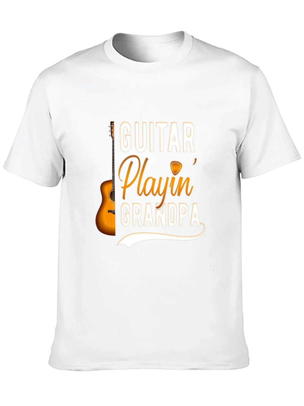 Guitar Playin Grandpa T-Shirt - Music Lover Gift
