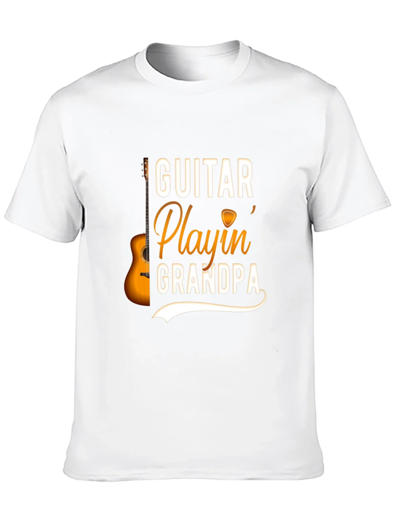 Guitar Playin Grandpa T-Shirt - Music Lover Gift