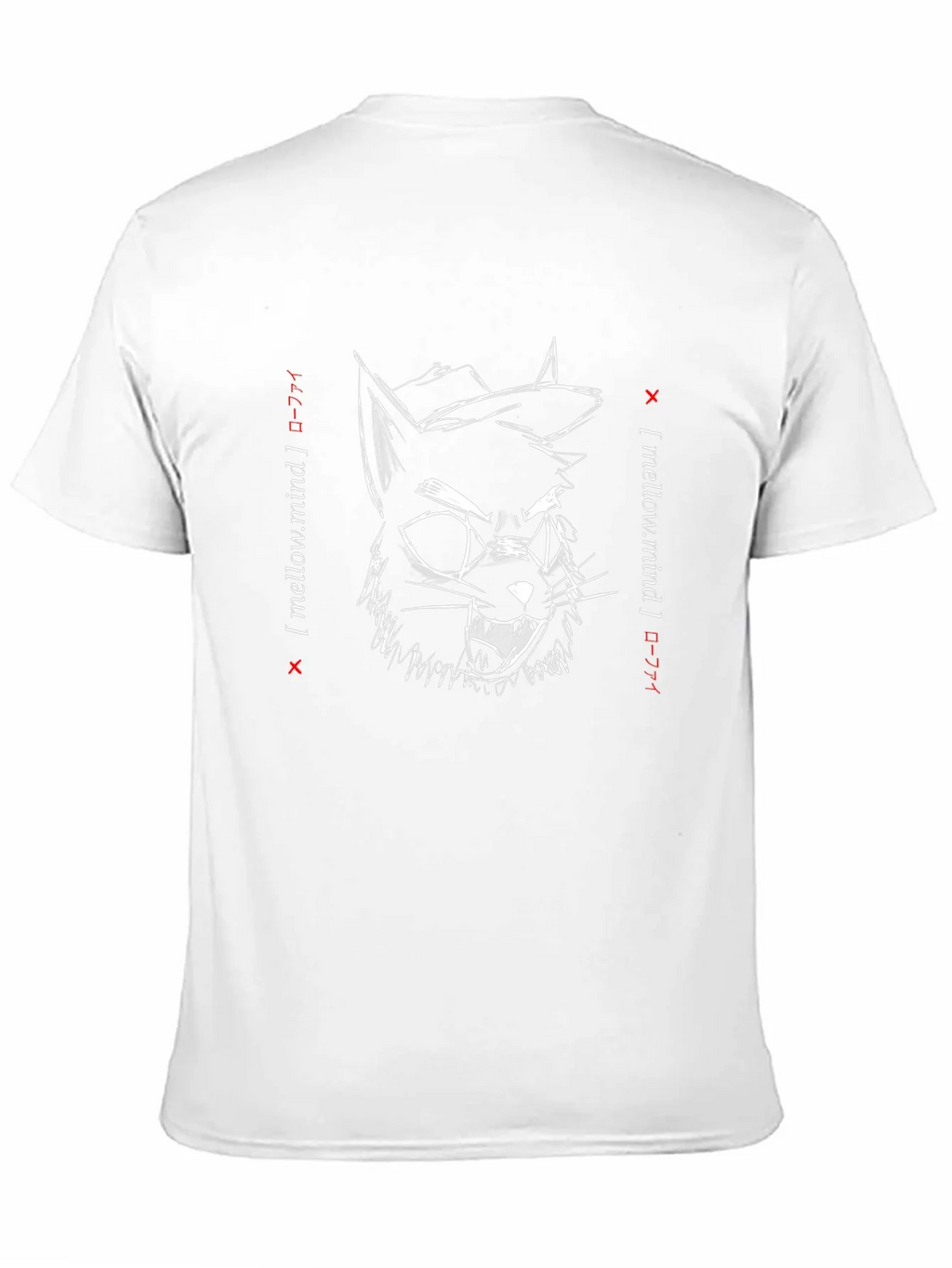 Mellow Mind Graphic Tee - Cool Cat T-Shirt