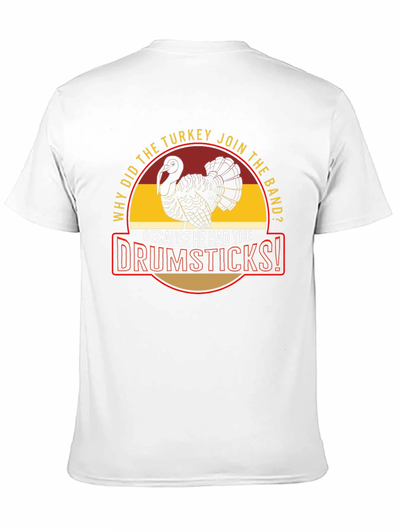 Turkey Drumsticks Band Humor Graphic Tee