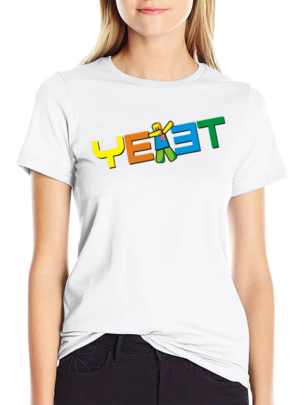 YEAT Logo Black T-Shirt