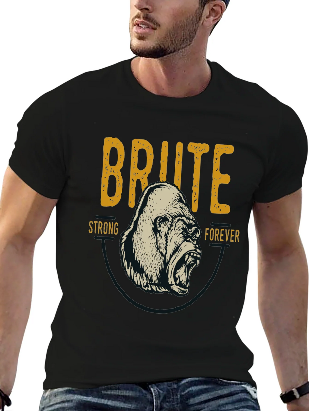 Brute Gorilla Graphic T-Shirt