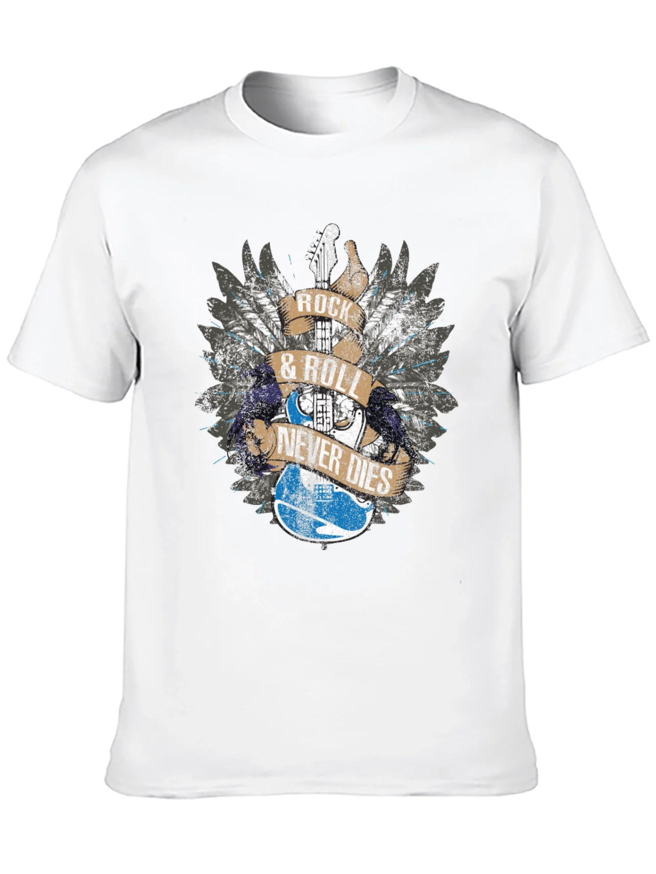 Rock & Roll Never Dies Graphic Tee