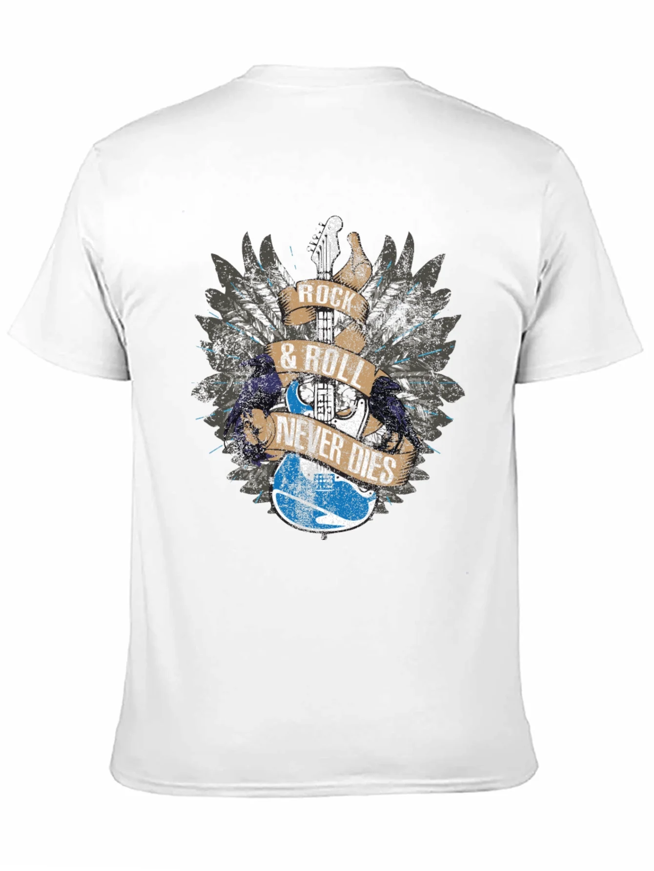 Rock & Roll Never Dies Graphic Tee