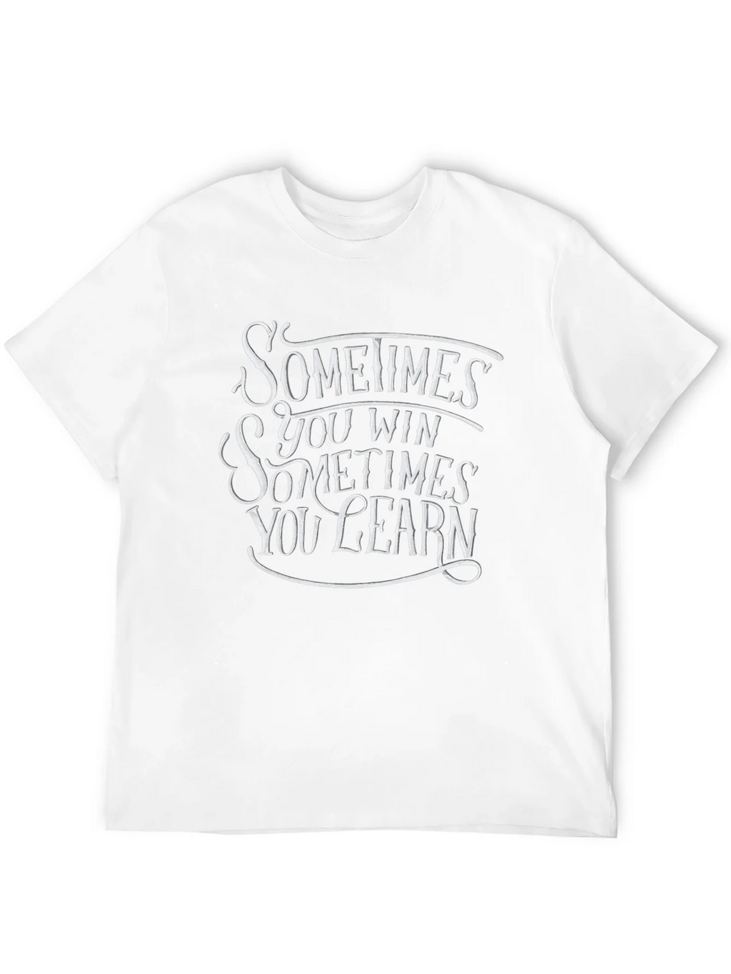 Sometimes You Win Graphic Tee - Black