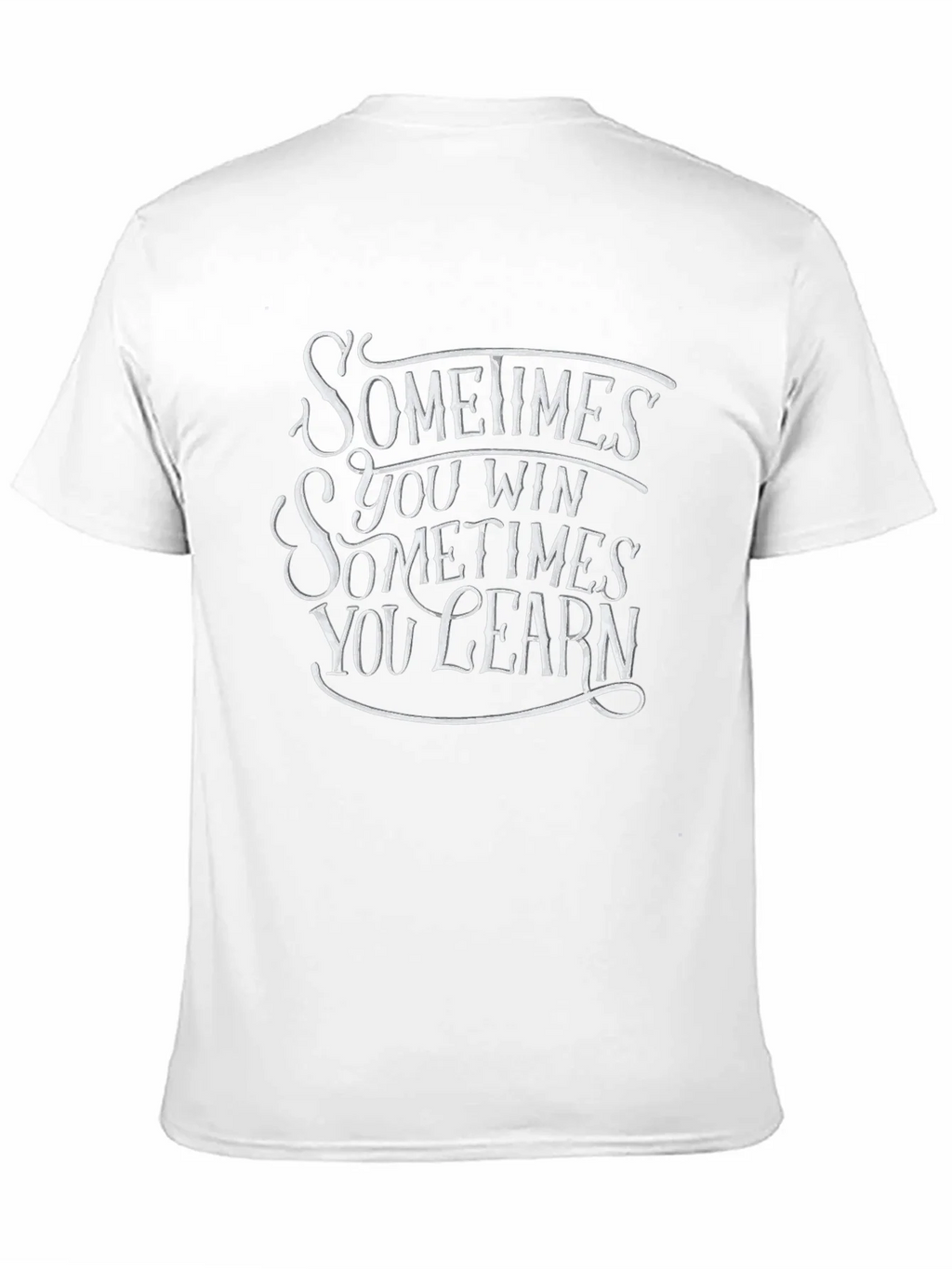 Sometimes You Win Graphic Tee - Black