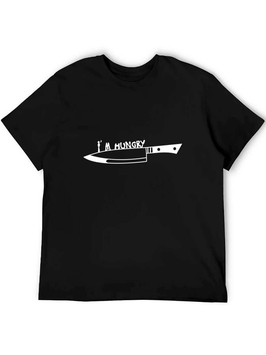 Im Hungry Knife T-Shirt - Funny Foodie Tee
