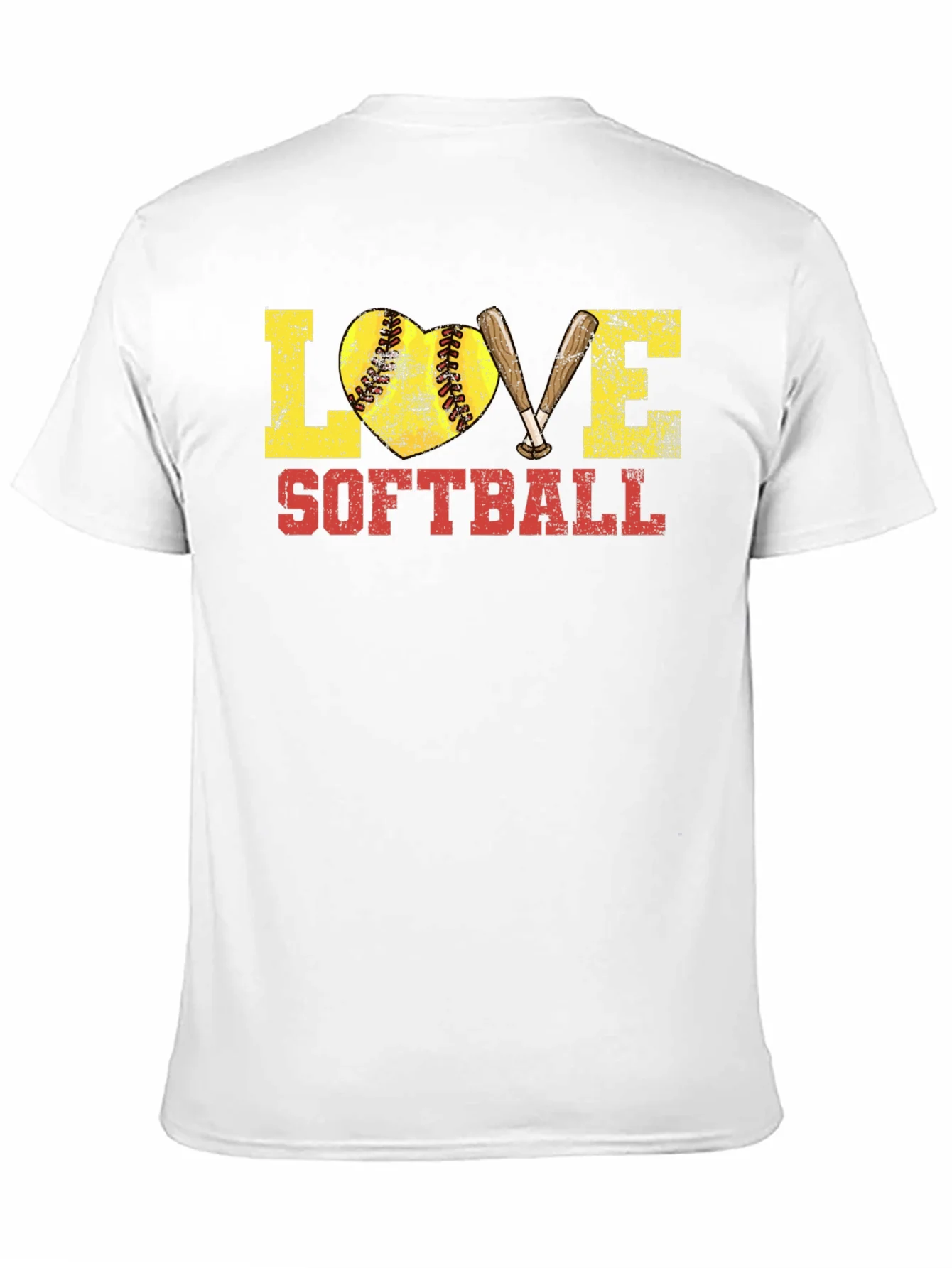Love Softball Graphic T-Shirt