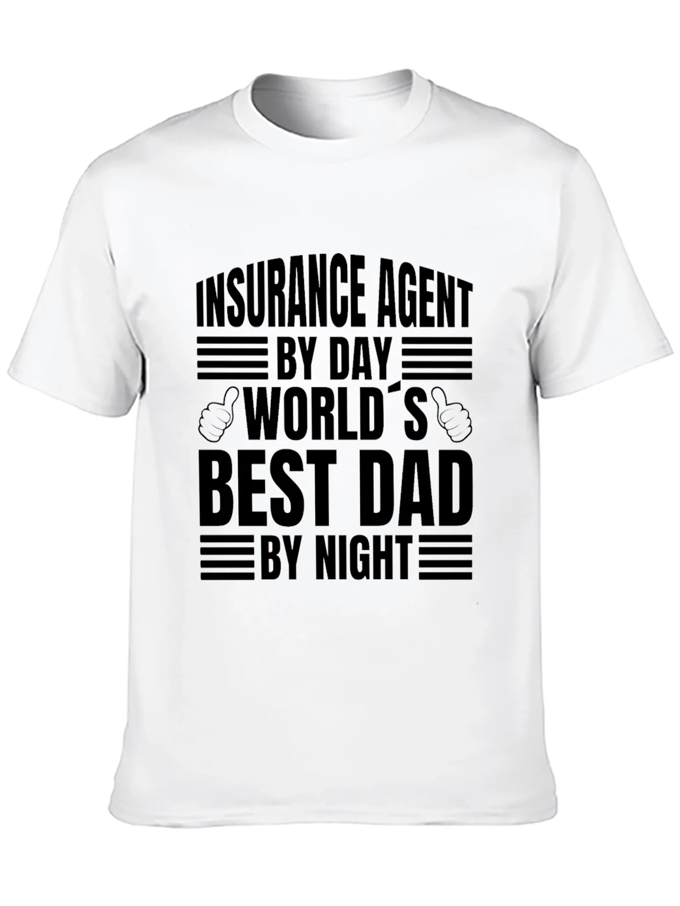 Insurance Agent Dad T-Shirt - Best Dad By Night!