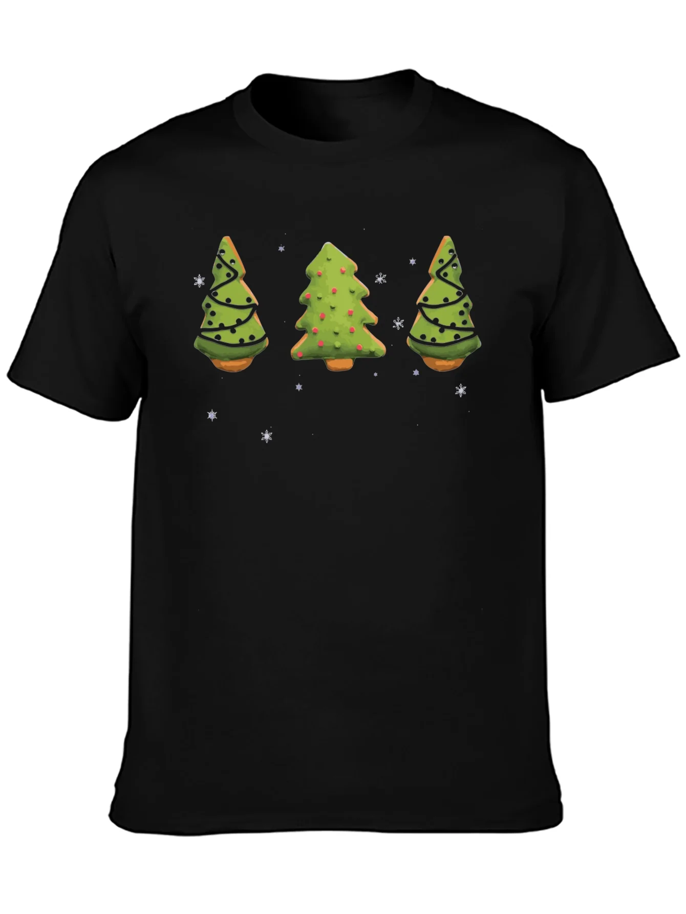 Festive Christmas Tree Cookie T-Shirt