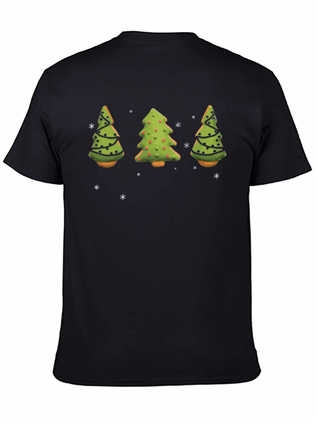 Festive Christmas Tree Cookie T-Shirt