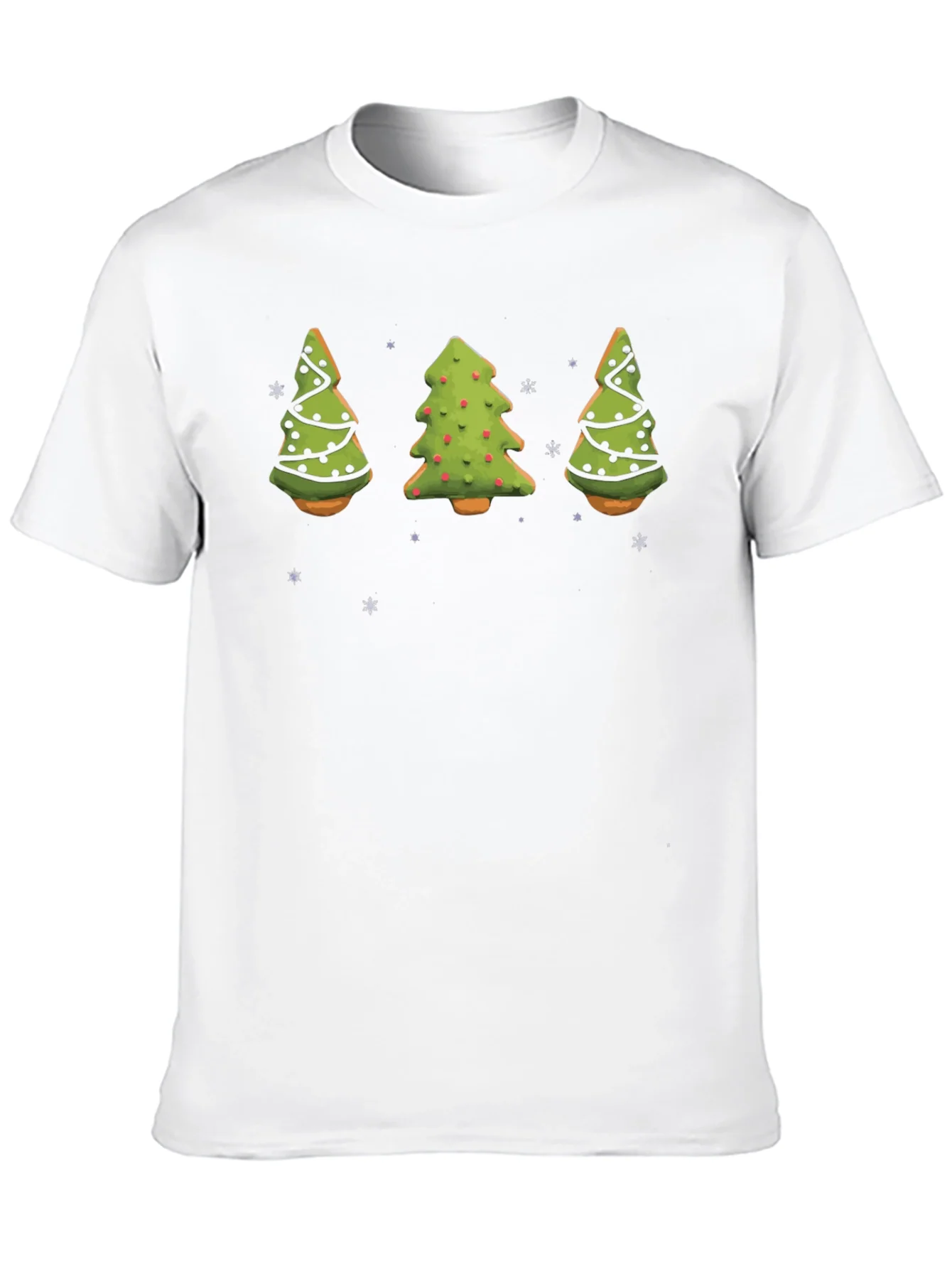Festive Christmas Tree Cookie T-Shirt