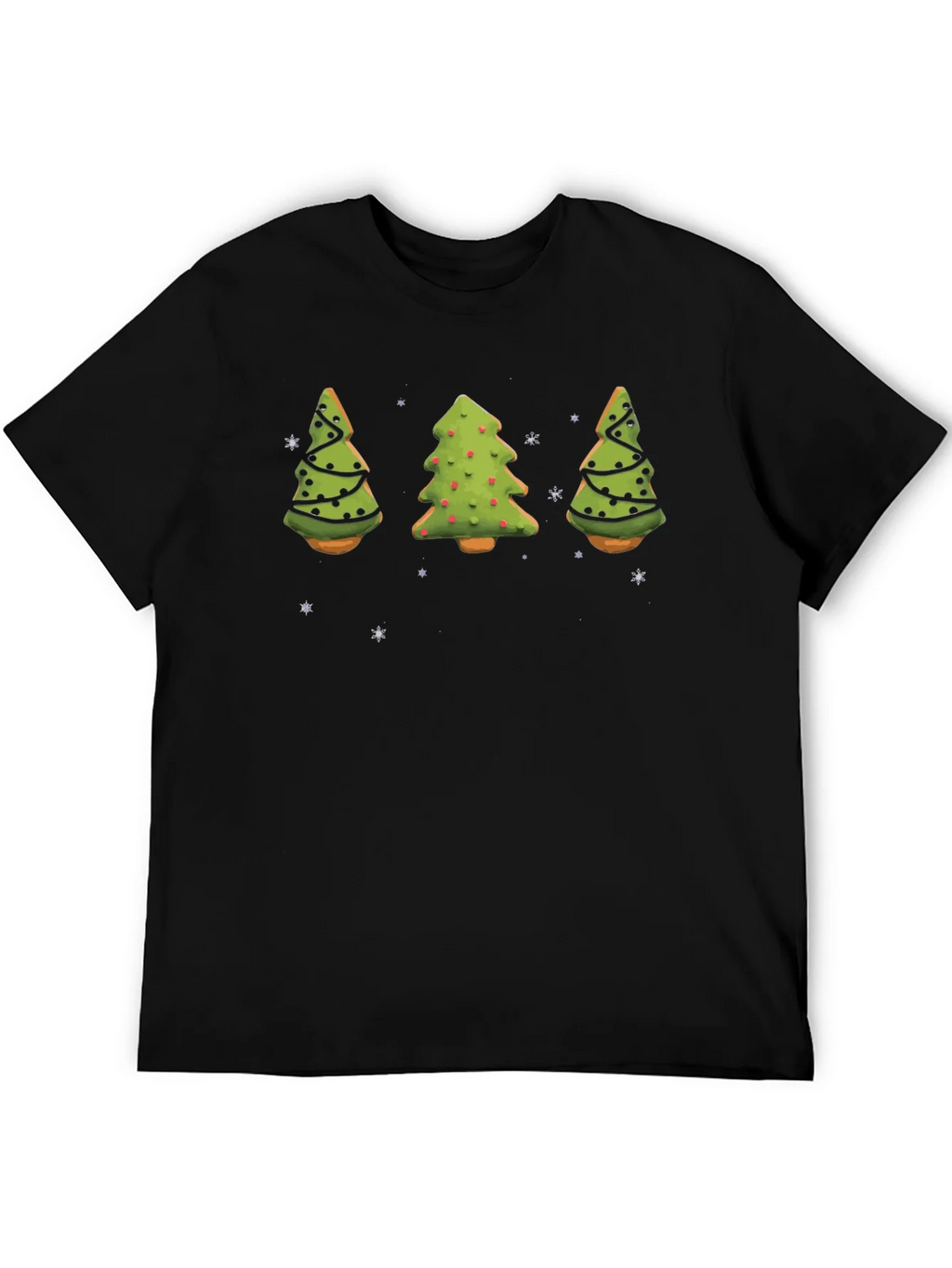 Festive Christmas Tree Cookie T-Shirt