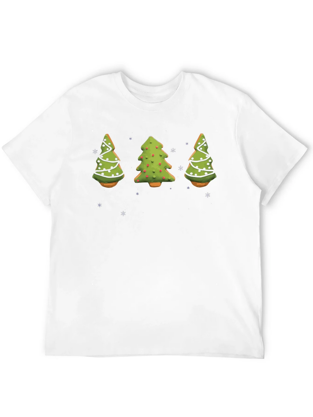 Festive Christmas Tree Cookie T-Shirt