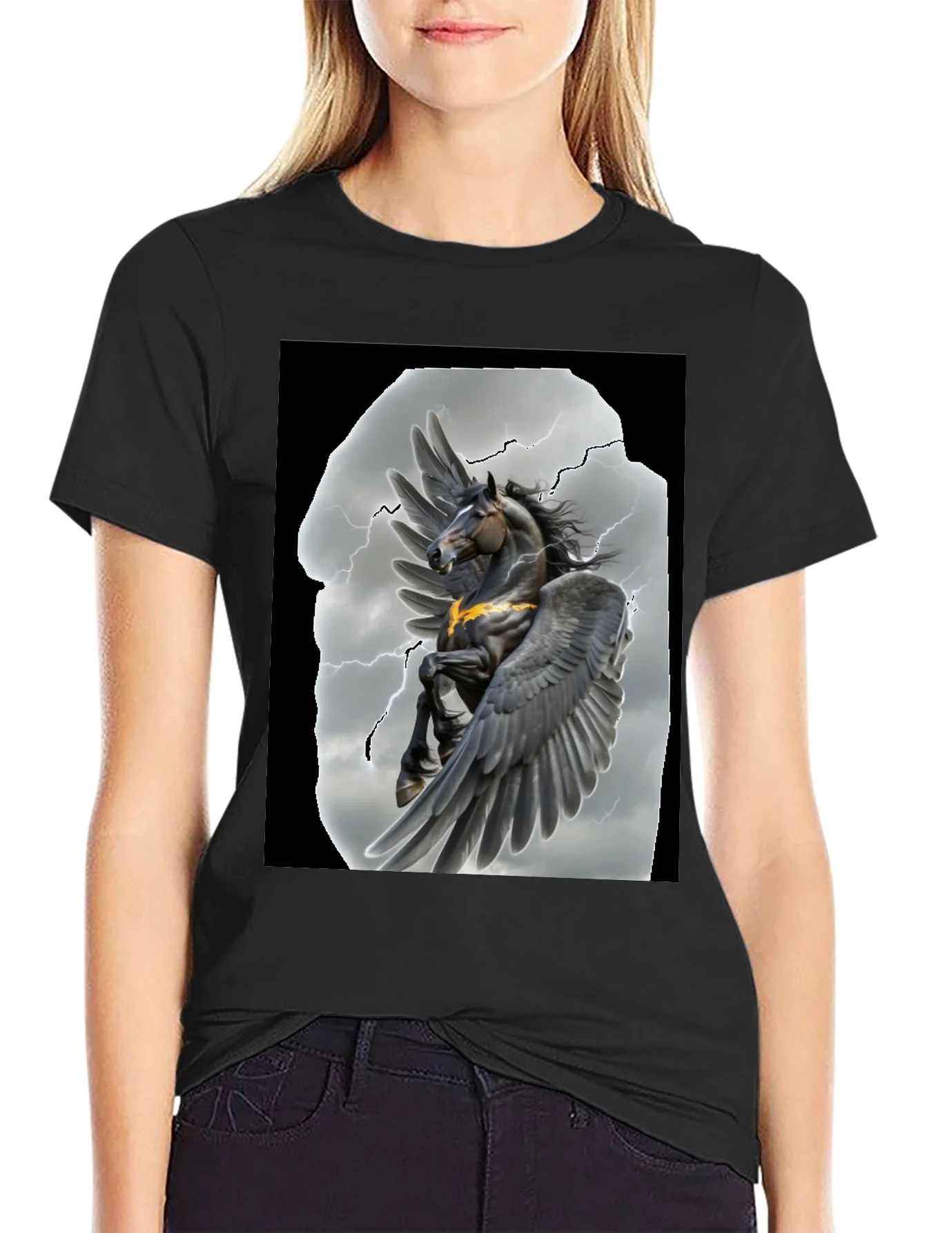 Pegasus T-Shirt - Mythical Horse Graphic Tee