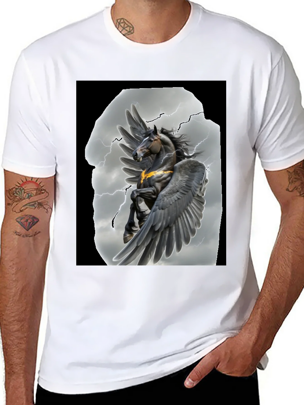 Pegasus T-Shirt - Mythical Horse Graphic Tee