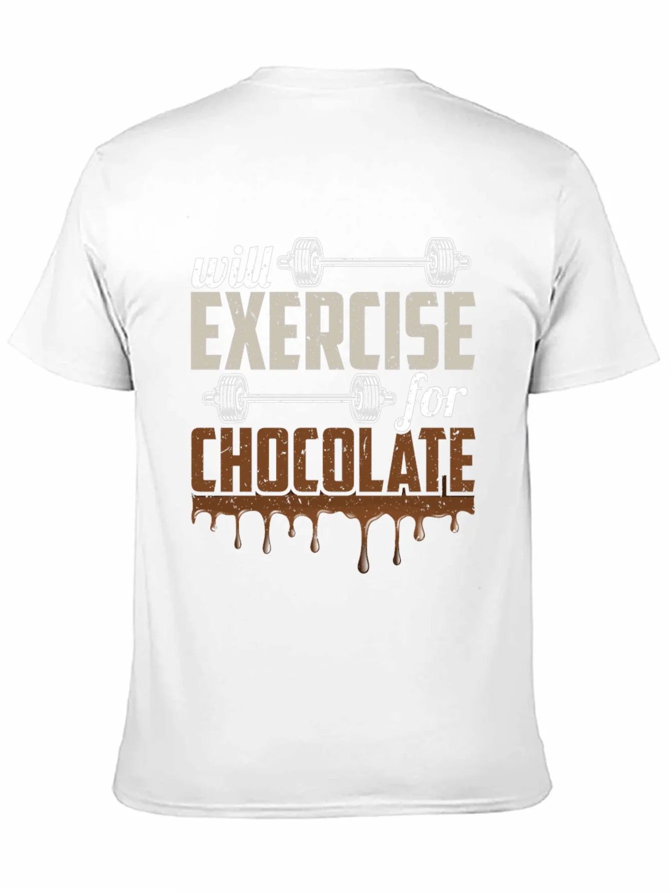 Exercise for Chocolate Graphic T-Shirt