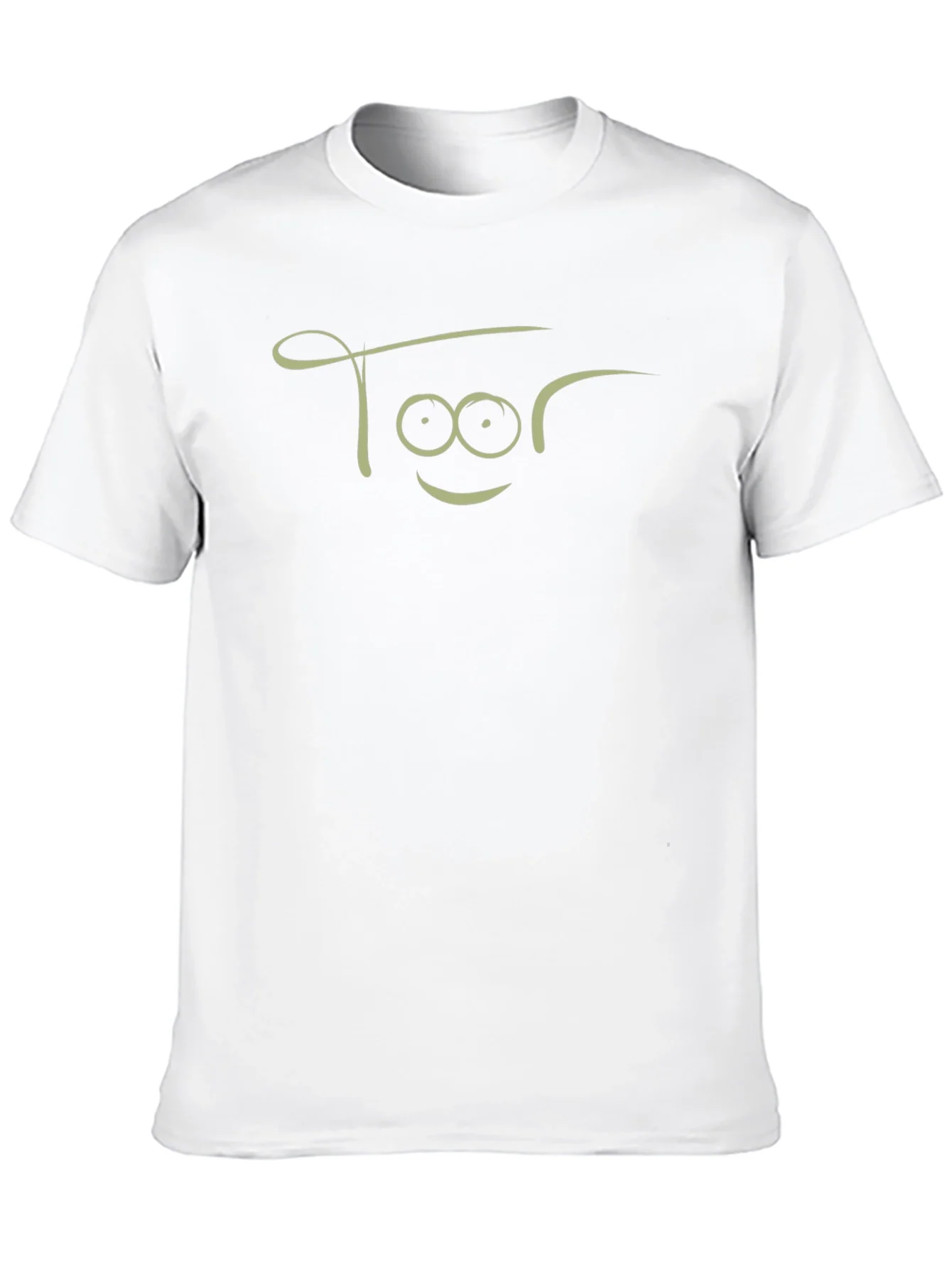 Funny Toor Face Black Graphic T-Shirt