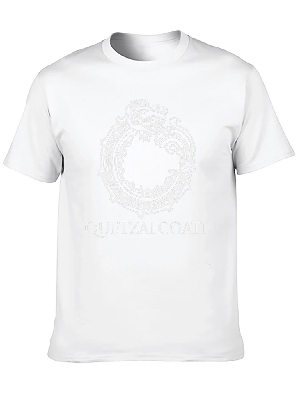 Quetzalcoatl Graphic Tee - Serpent Design