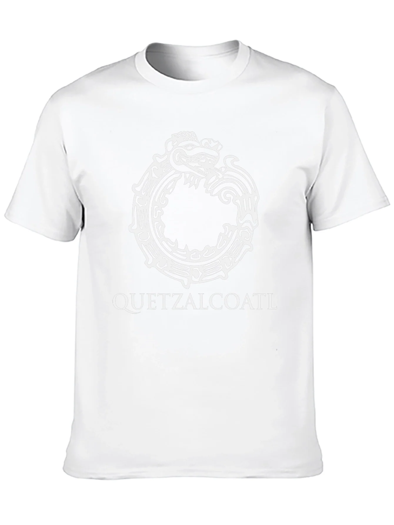 Quetzalcoatl Graphic Tee - Serpent Design