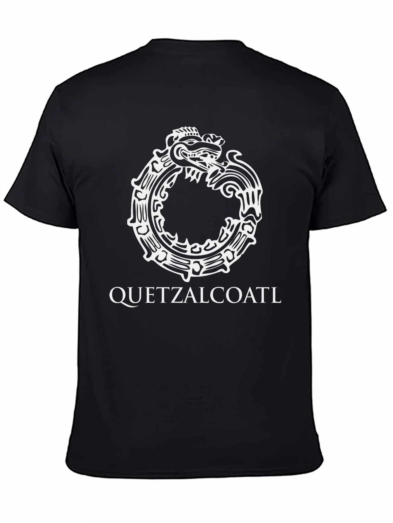 Quetzalcoatl Graphic Tee - Serpent Design
