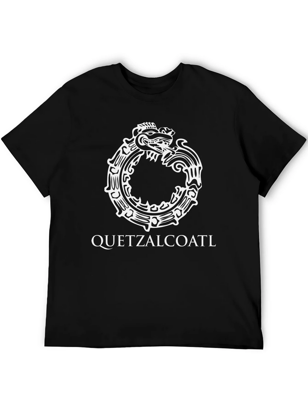 Quetzalcoatl Graphic Tee - Serpent Design