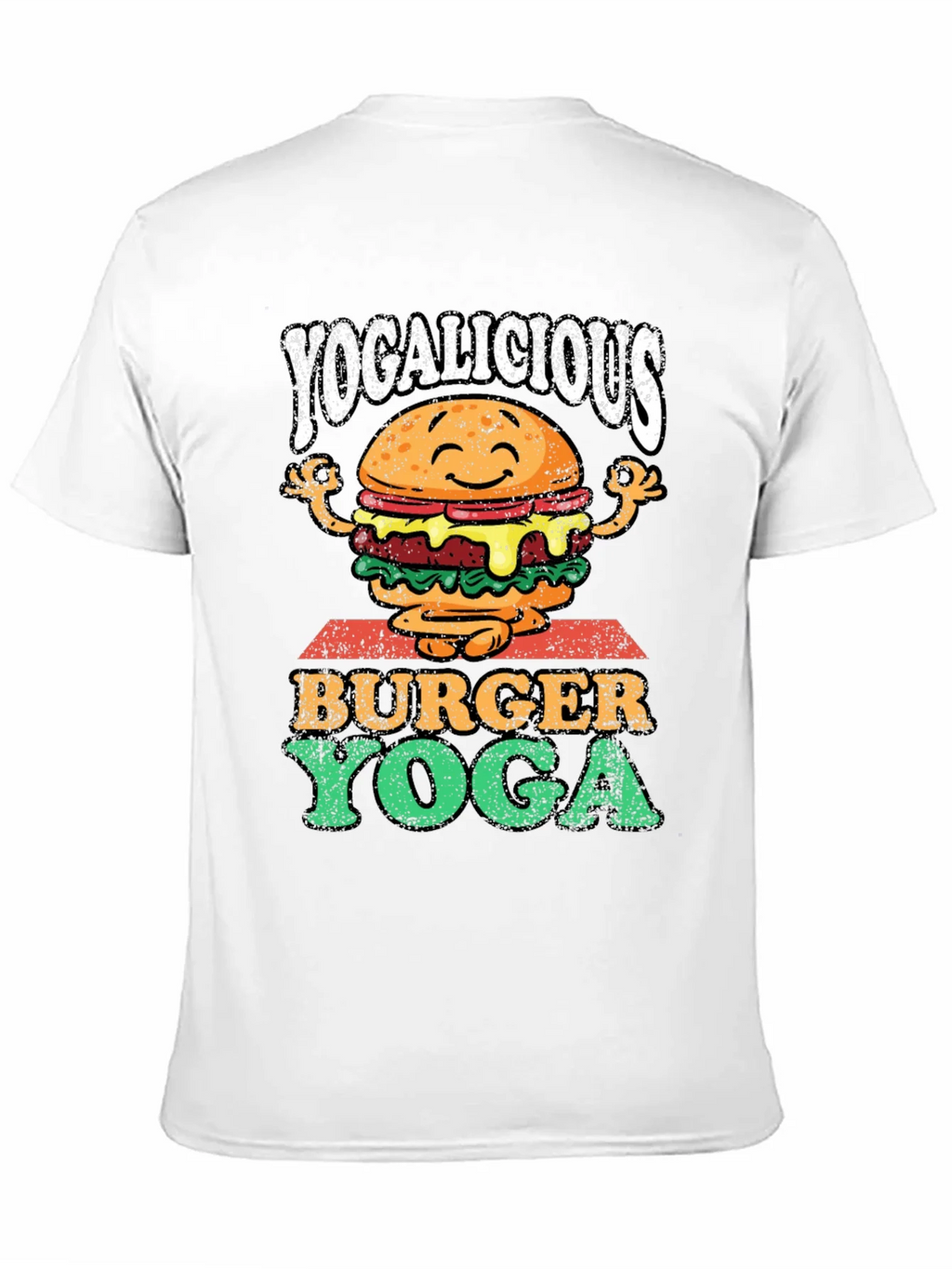 Yogalicious Burger Yoga Graphic Tee